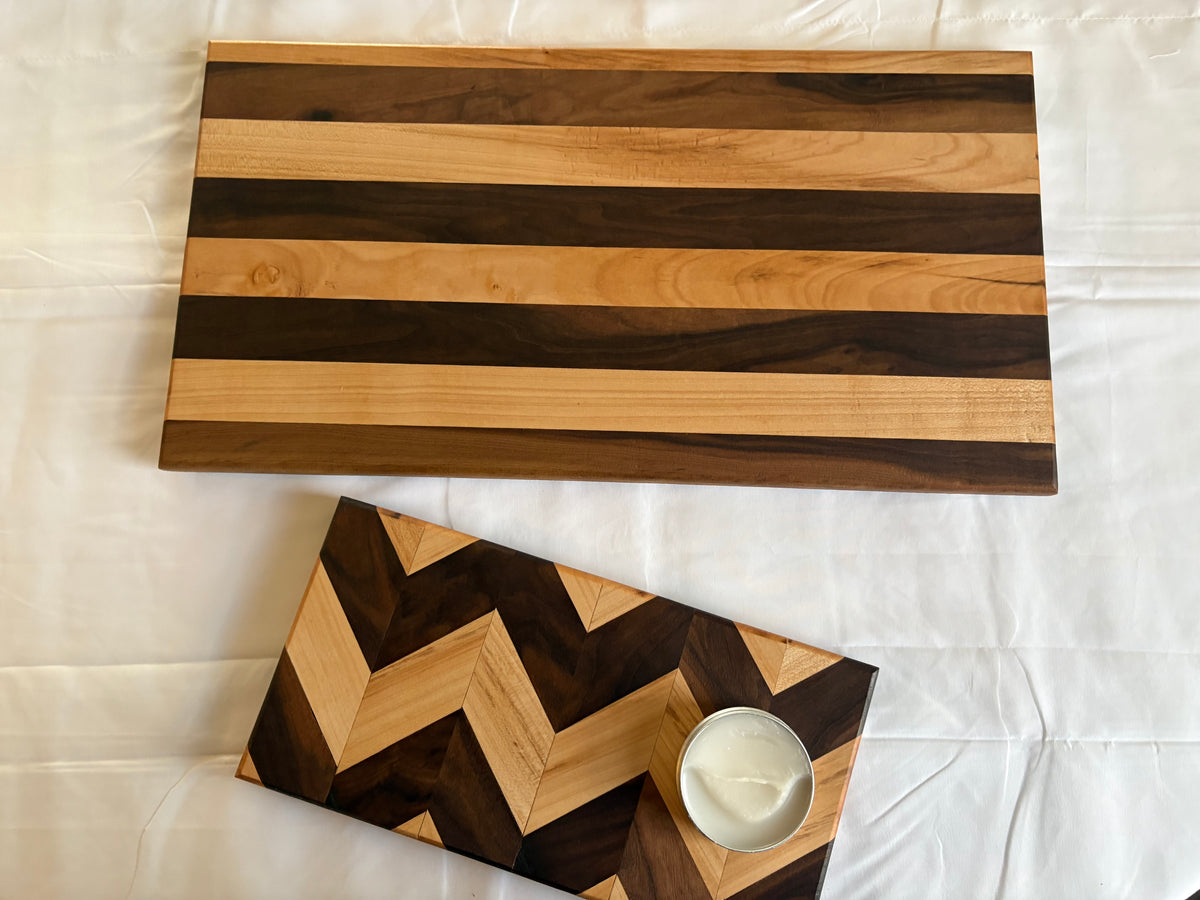 Build Your Own Handmade Walnut & Maple Cutting Board